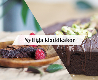 Nyttiga kladdkakor – gluten/mejerifria