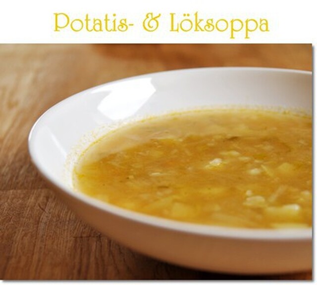 Potatis- och Löksoppa