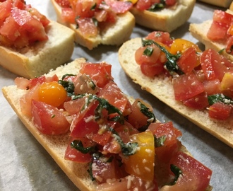 Bruschetta med parmesan