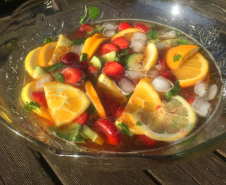 Vinbål med Pimms