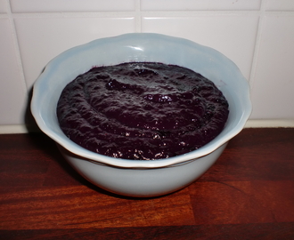 Härlig blueberry curd