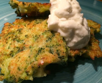 Broccolifritters med parmesan