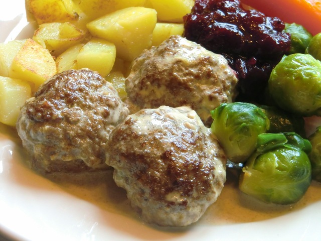 Goda köttbullar med bacon