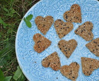 Veganska och glutenfria kex på tre ingredienser