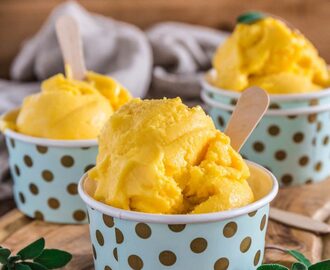 Mango Frozen Yogurt