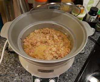 Fläskgryta med konjak i Crock-Pot