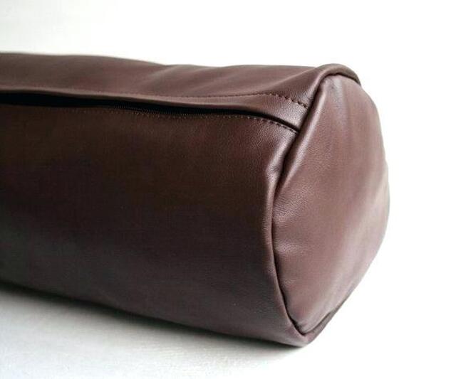 Leather Bolster Pillow