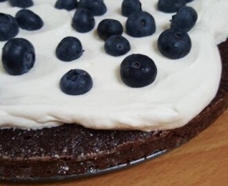 Härligt chokladig kladdkaka -fritt från mjölk,  ägg och gluten