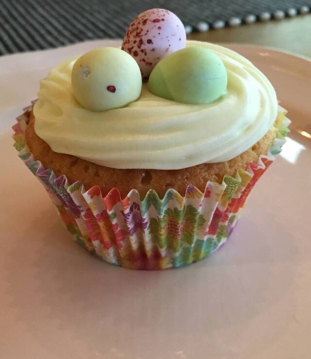 Jordgubbs cupcake