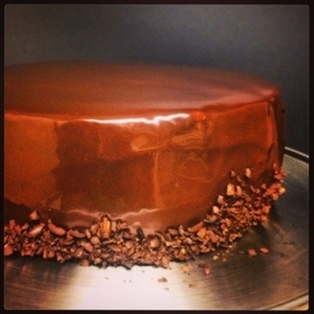 Chocolate and Bailey’s layer cake