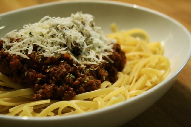 Slowcooked köttfärssås i Crock-Pot