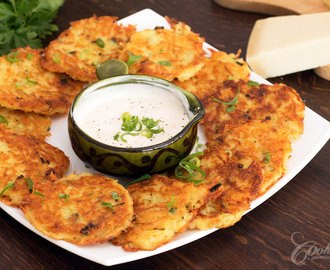 Cheese Potato Pancakes