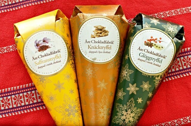 Julpraliner från Åre Chokladfabrik