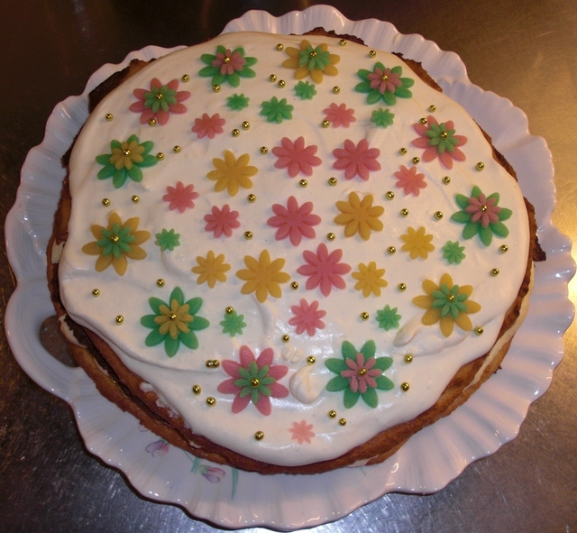 Lenas cloudberry cake / Lenas hjortrontårta