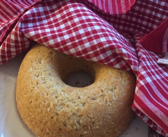 Glutenfri sockerkaka med smak av apelsin - laktosfri eller mjölkfri vid behov