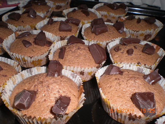 Mina chokladmuffins