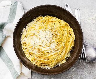 Cacio e pepe - recept på pasta med bara tre ingredienser