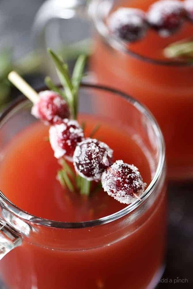 Warm Cranberry Pomegranate Cider Recipe
