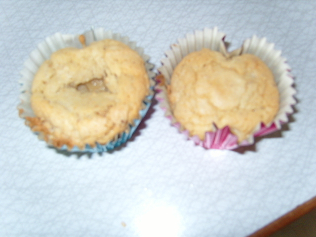 Sandras hasselnöts muffins
