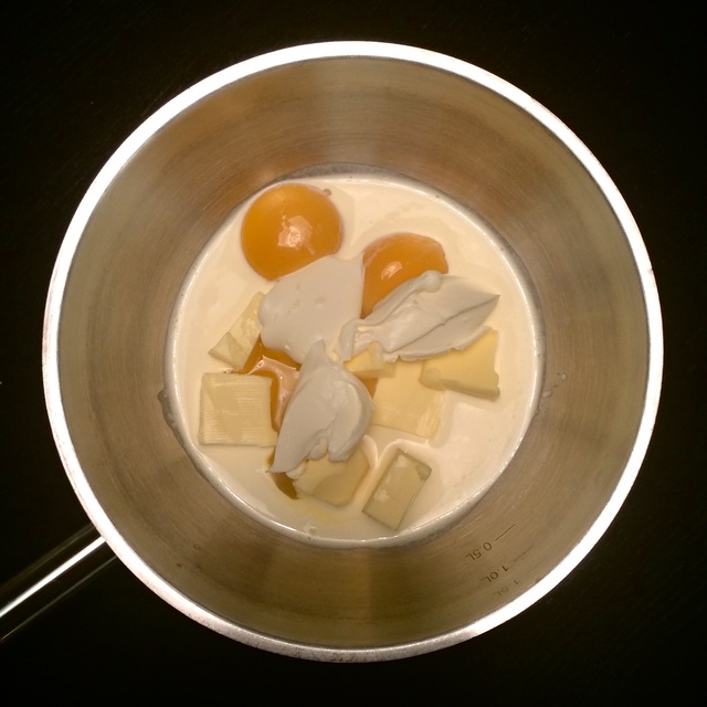 Äggcrème, grundrecept - smaksätt med dragon, citron eller löjrom