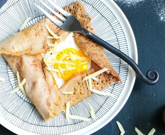 Fransk galette - en bovetepannkaka | Foodfolder - Vin, matglädje och inspiration!