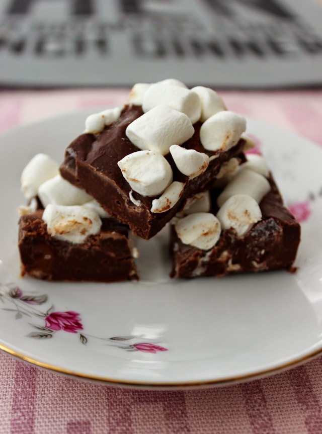 Rocky Road Fudge