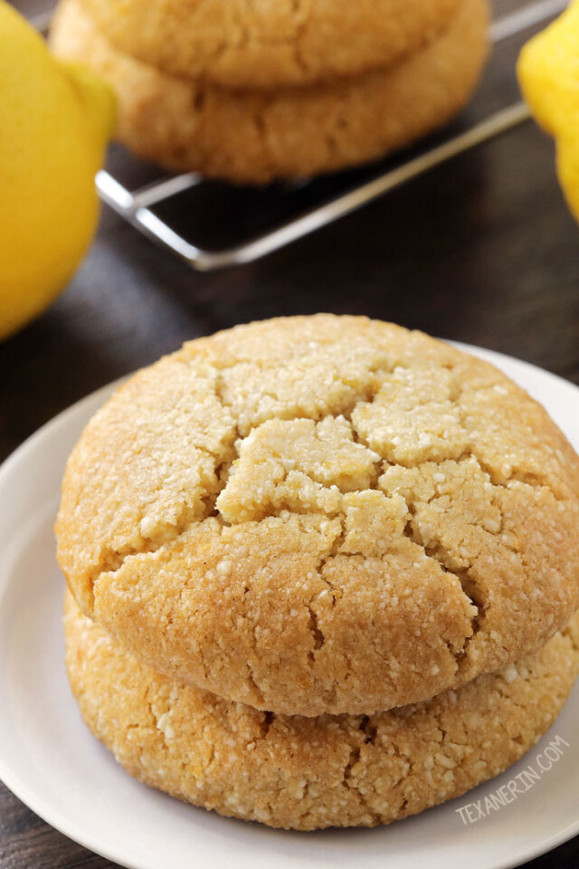 Paleo Lemon Cookies (vegan, grain-free, gluten-free, dairy-free)