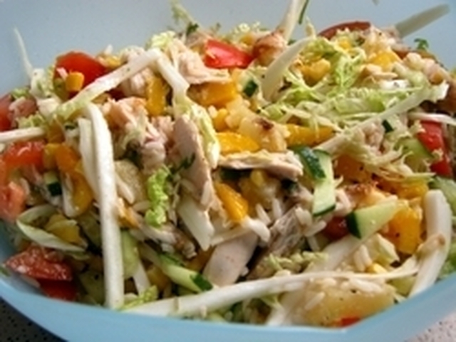 Kycklingsallad..