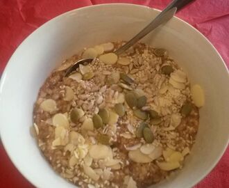 Pimped up oatmeal