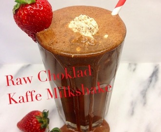 Raw Choklad Kaffe Milkshake