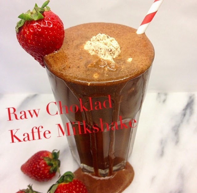 Raw Choklad Kaffe Milkshake
