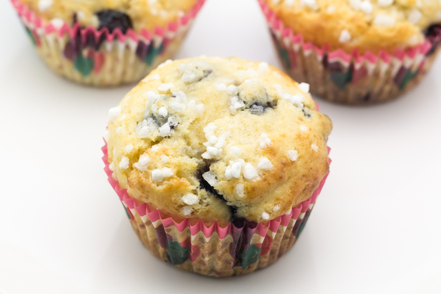 Blueberry-Ricotta Muffins