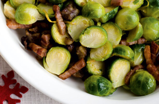 Gordon Ramsay's Brussels sprouts with pancetta