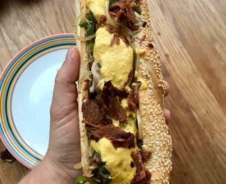 Vegansk Philly Cheese Steak