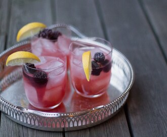 Bramble & Cranberry Cocktails.