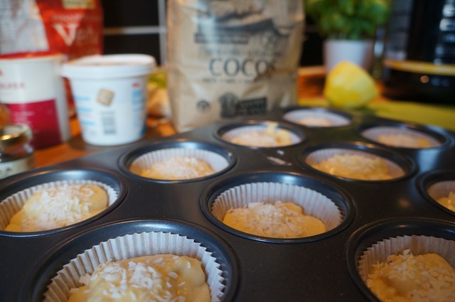 Recept: Muffins med kokosmjöl