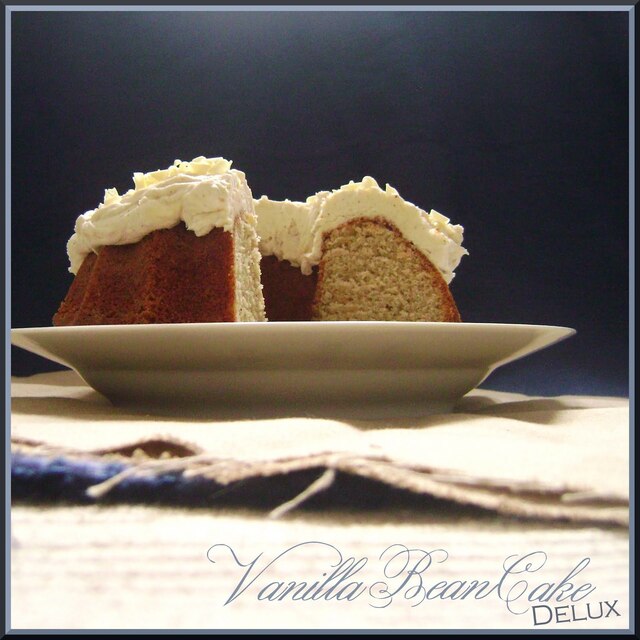 Vanilla Bean Cake Delux (Extra lyxig Vaniljsockerkaka)