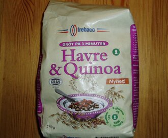 Havre- och quinoagröt