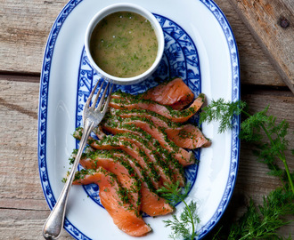 Dillgravad lax