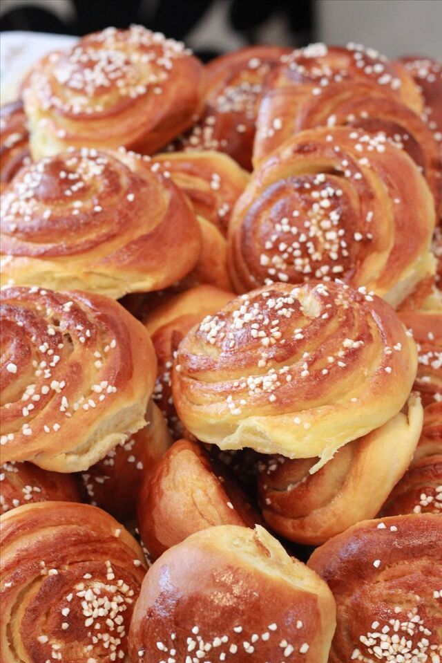 Himmelska kanelbullar & vaniljbullar!