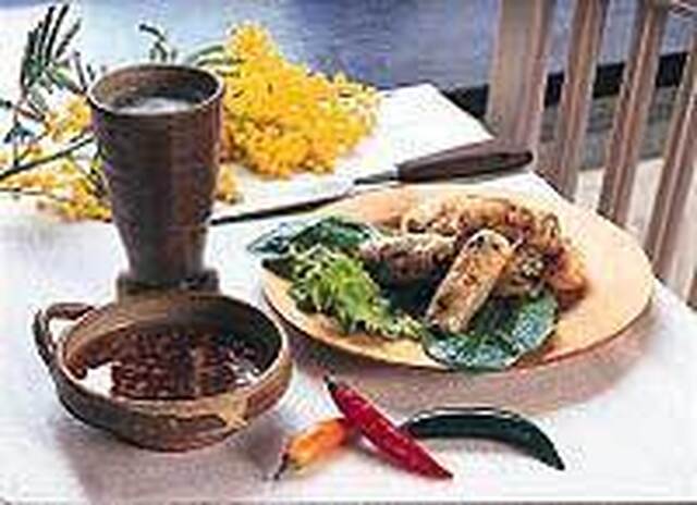 Kryddiga vietnamesiska vårrullar