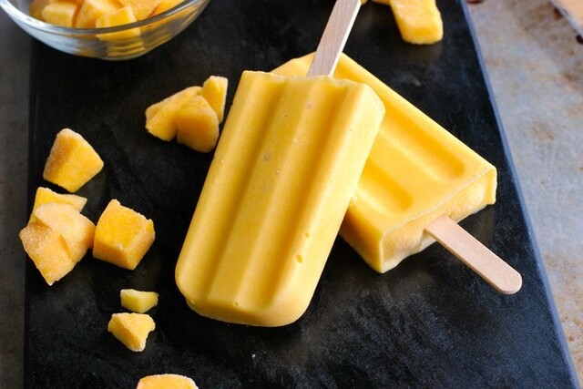 Glasspinnar med mango - utan tillsatt socker
