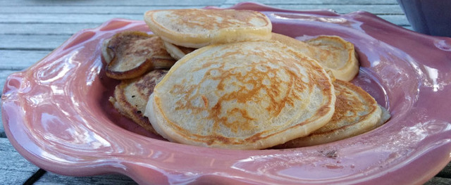 Glutenfria amerikanska pannkakor