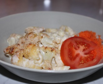 Pastagratäng med blomkål