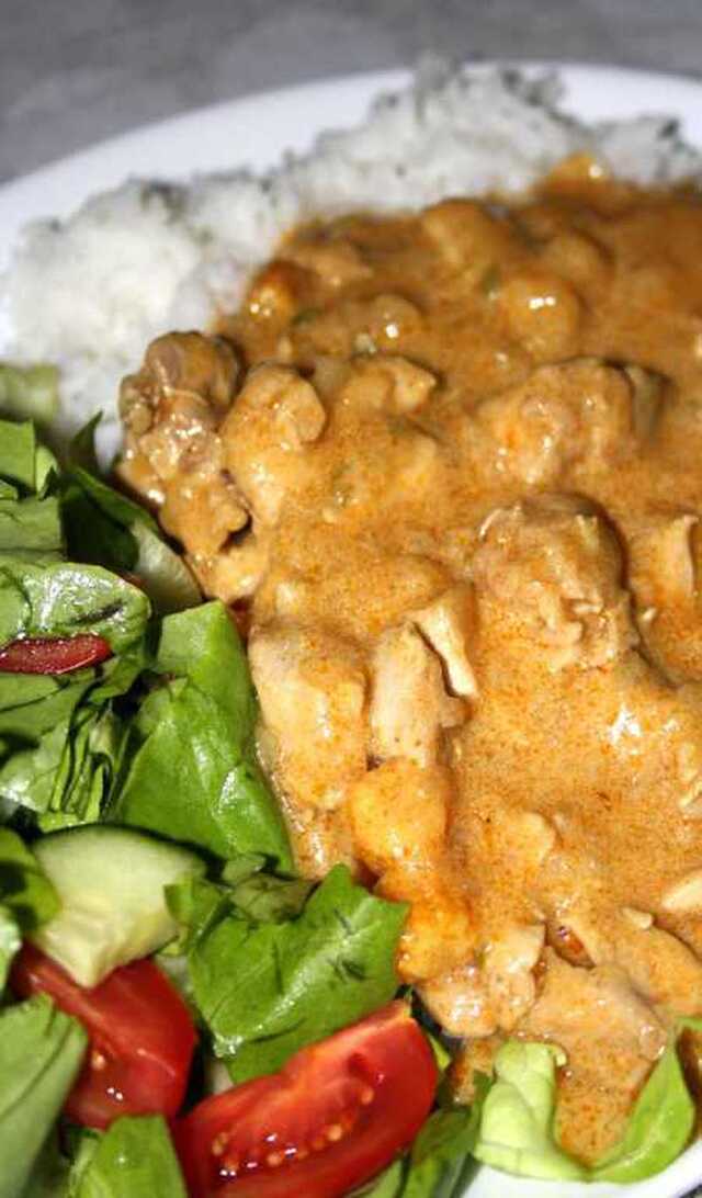 Indisk chicken curry