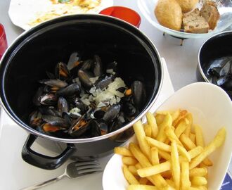 Moules frites en av Belgiens nationalrätter