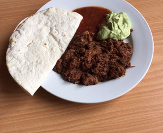 Texmex på en tallrik