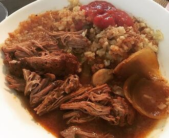 Sockerfri pulled pork