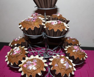Chokladmuffins med plopp