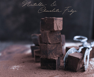 Nutella- & Choklad Fudge